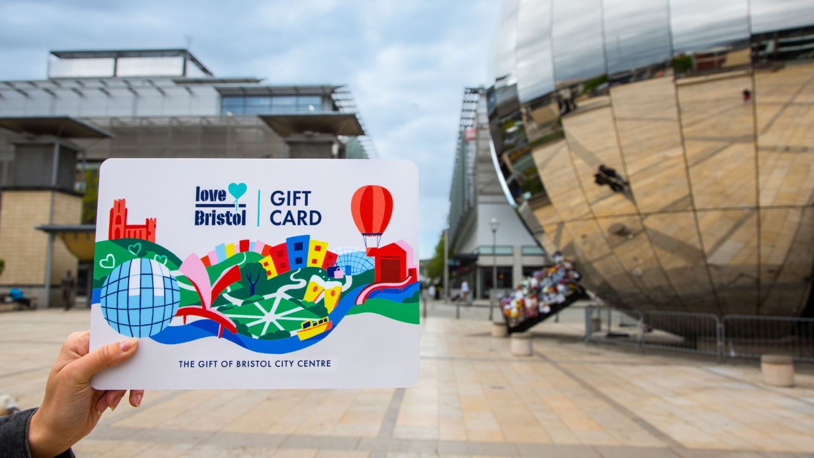 A giant gift card